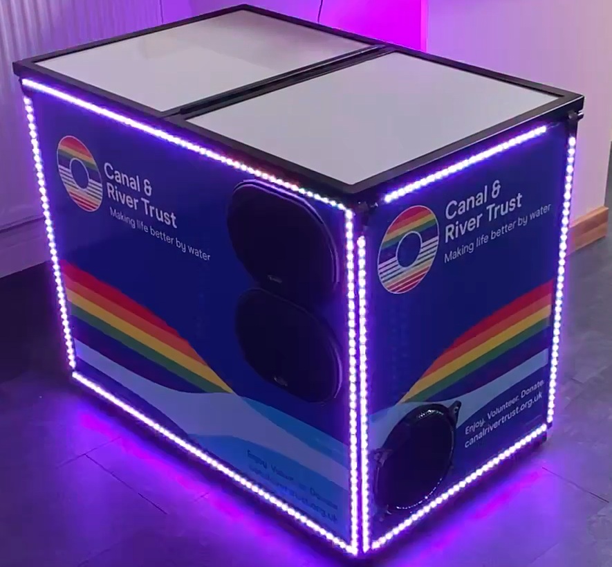 Canal & River Trust Disco Pride Bike